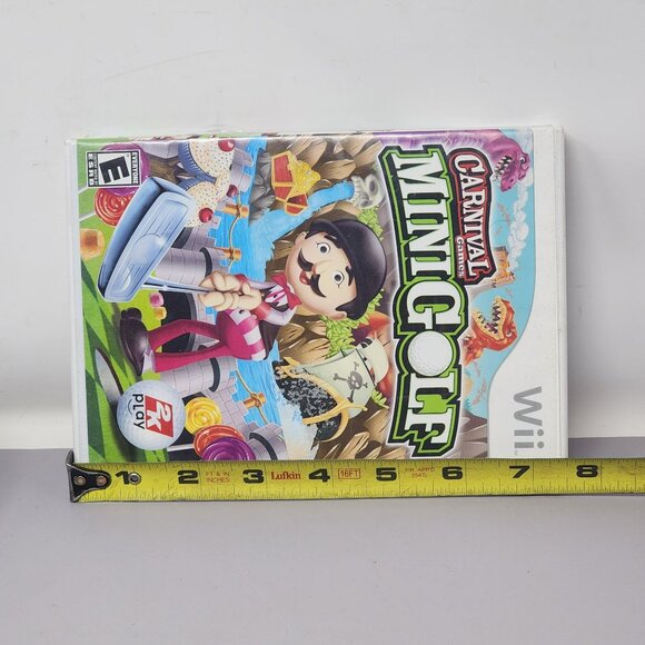 Carnival Games Mini Golf Wii Video Game By 2K Play E For Everyone Untested - Picture 6 of 6